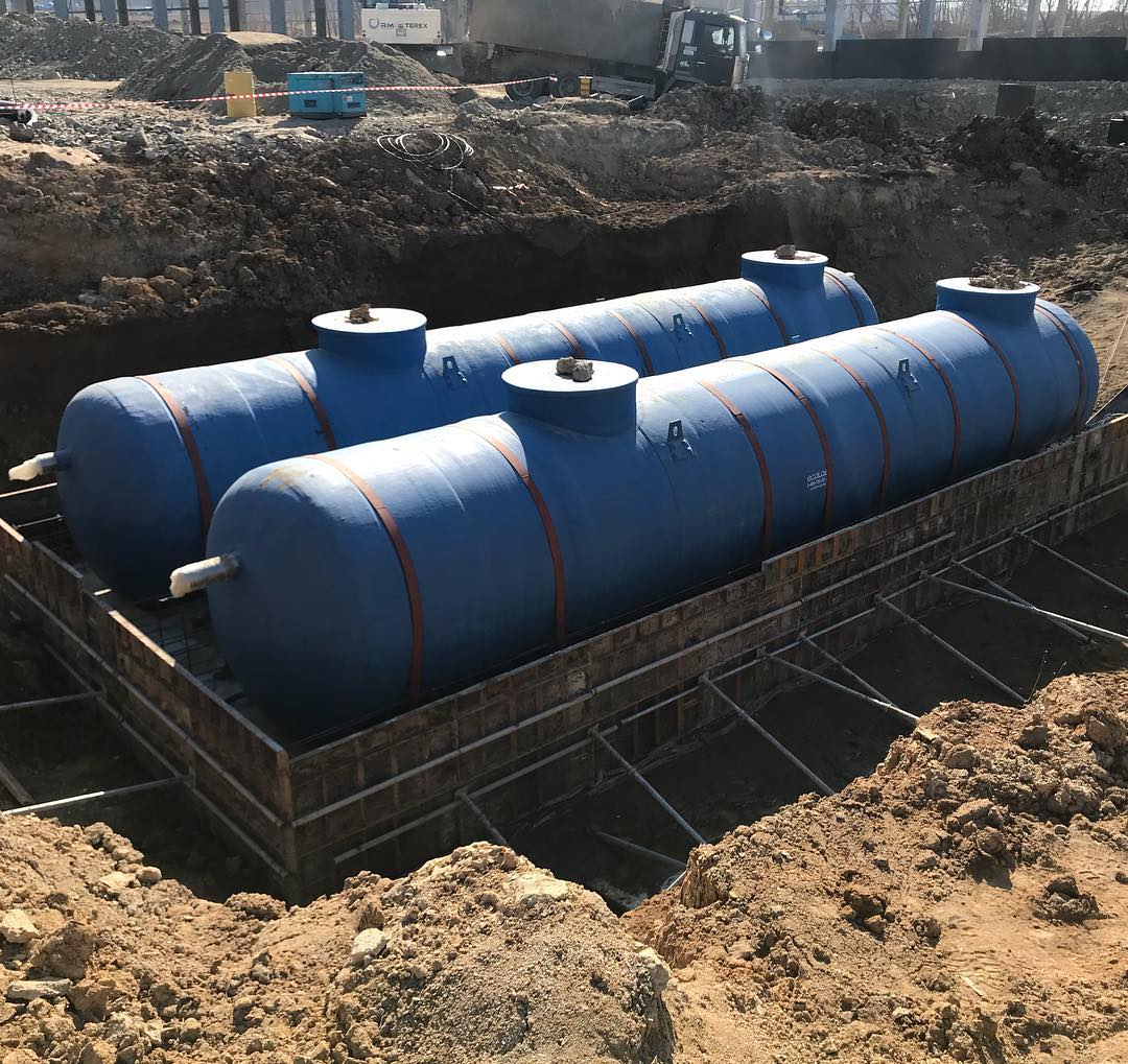 Монтаж промышленной системы водоотведения WaterCycle